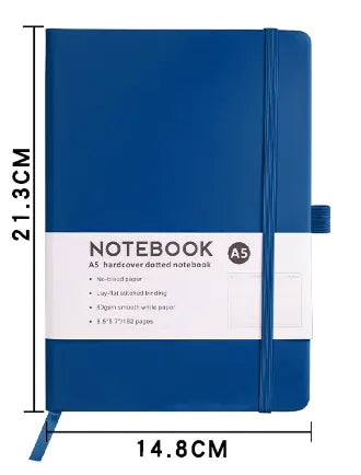 A5 Soft Leather Cover Journal Notebook Diary